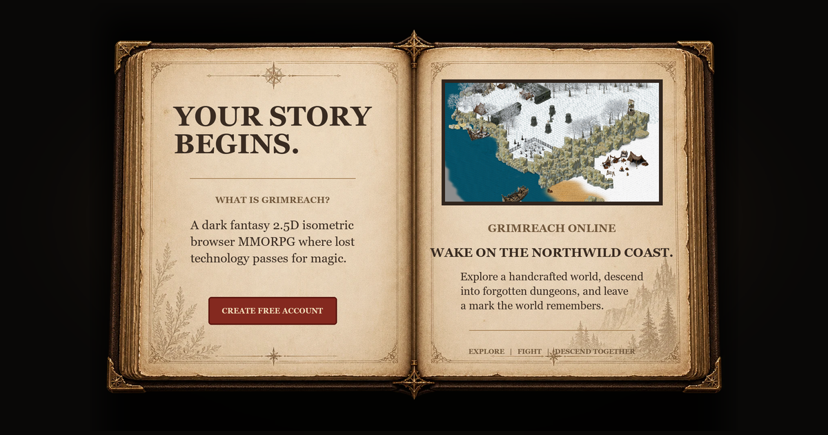 Grimreach Online preview: an open fantasy chronicle